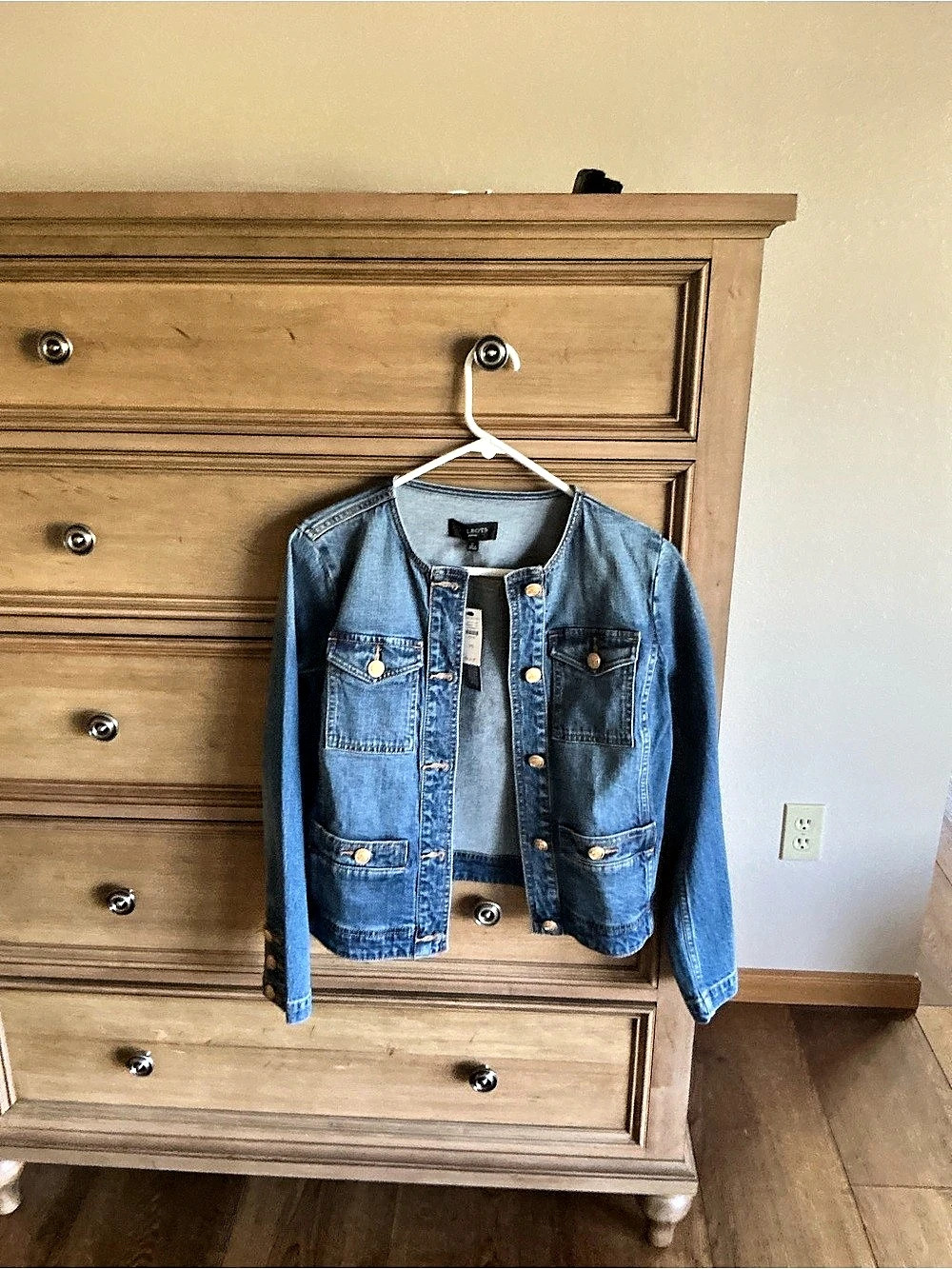 Talbots Women's Denim Jacket in Blue